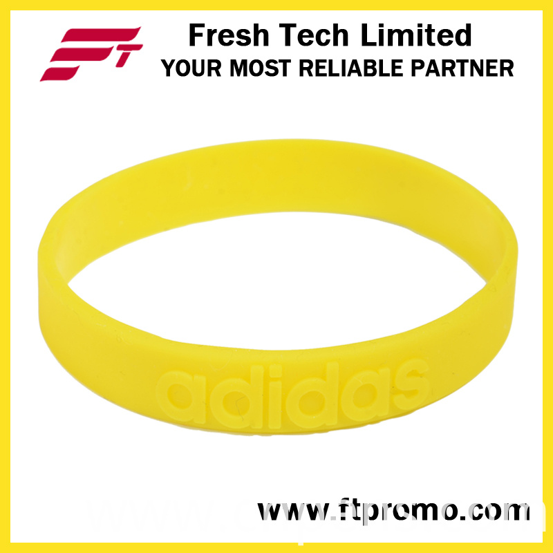 Wholesale Eco-Friendly Silicone Wristband with Logo